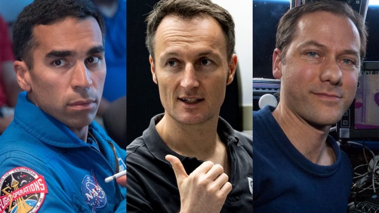 Three astronauts assigned to Crew Dragon mission in late 2021