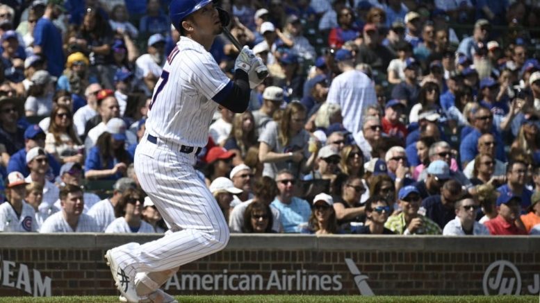 Cubs' bats awaken to beat D-backs, avoid 4-game sweep