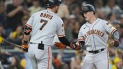 Errors fuel Giants' big inning in victory over Padres