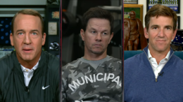 Mark Wahlberg has the same enthusiasm for the ManningCast as we do