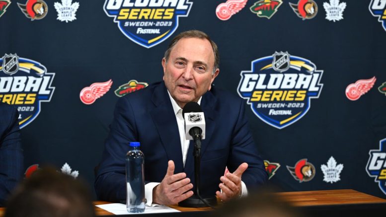 The NHL is pawing at international competition again