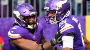Vikings' Alexander Mattison is styling with chain mouth piece