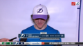 Someone farted during Andrei Vasilevskiy's post-game interview
