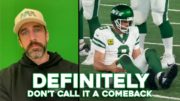Only Jets fans thought Aaron Rodgers was coming back