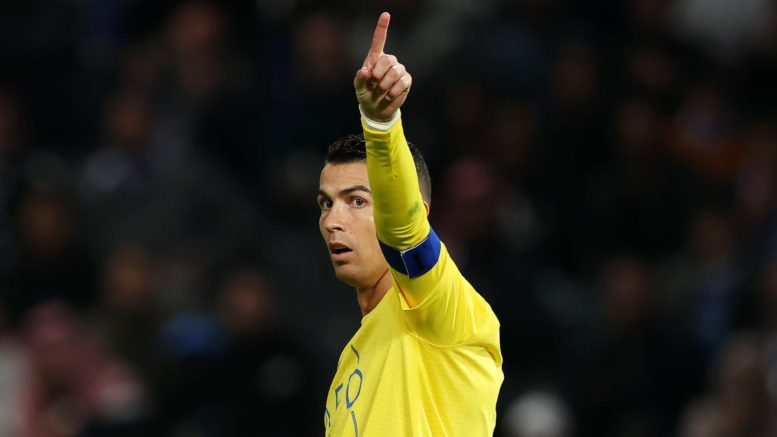 Cristiano Ronaldo rubs rival's merch on his junk