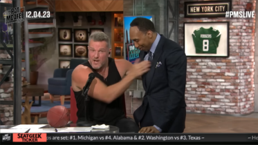 Pat McAfee called Stephen A. Smith a 'motherf—ker' during argument