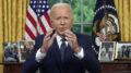 Biden Asks for Calm After Years of Calling Trump ‘Threat to Democracy’